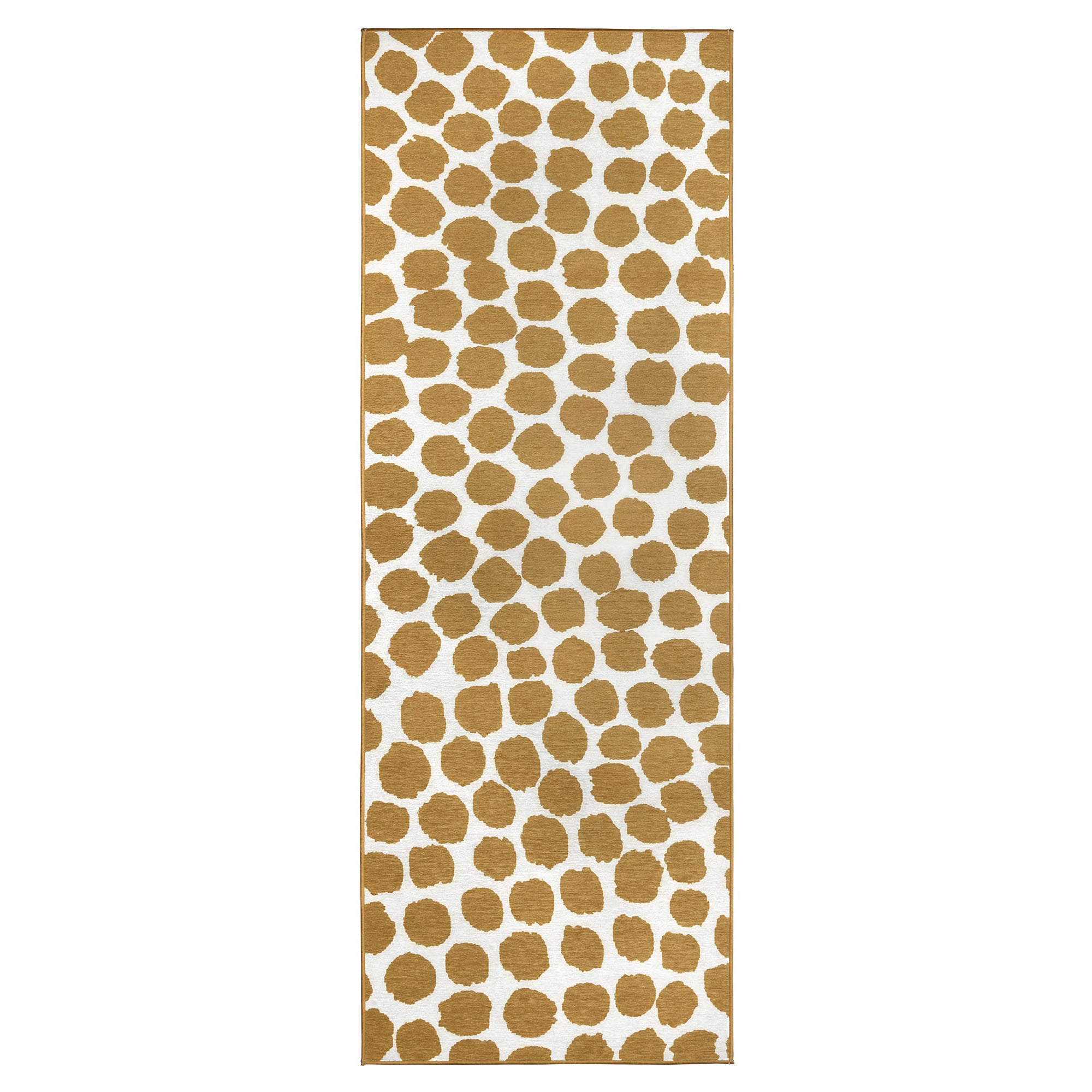 Puff Dotty Honey Beige Washable Rug