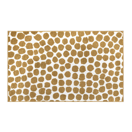 Puff Dotty Honey Beige Washable Rug