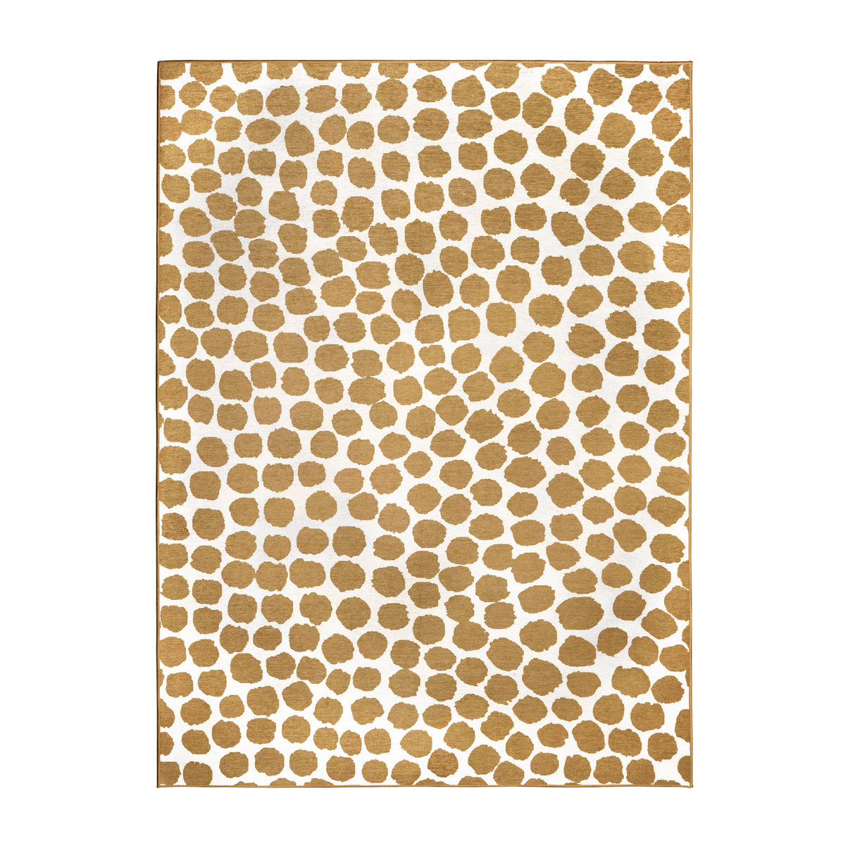 Puff Dotty Honey Beige Washable Rug