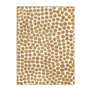 Puff Dotty Honey Beige Washable Rug