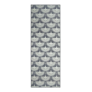 Flock Slate Grey Washable Rug