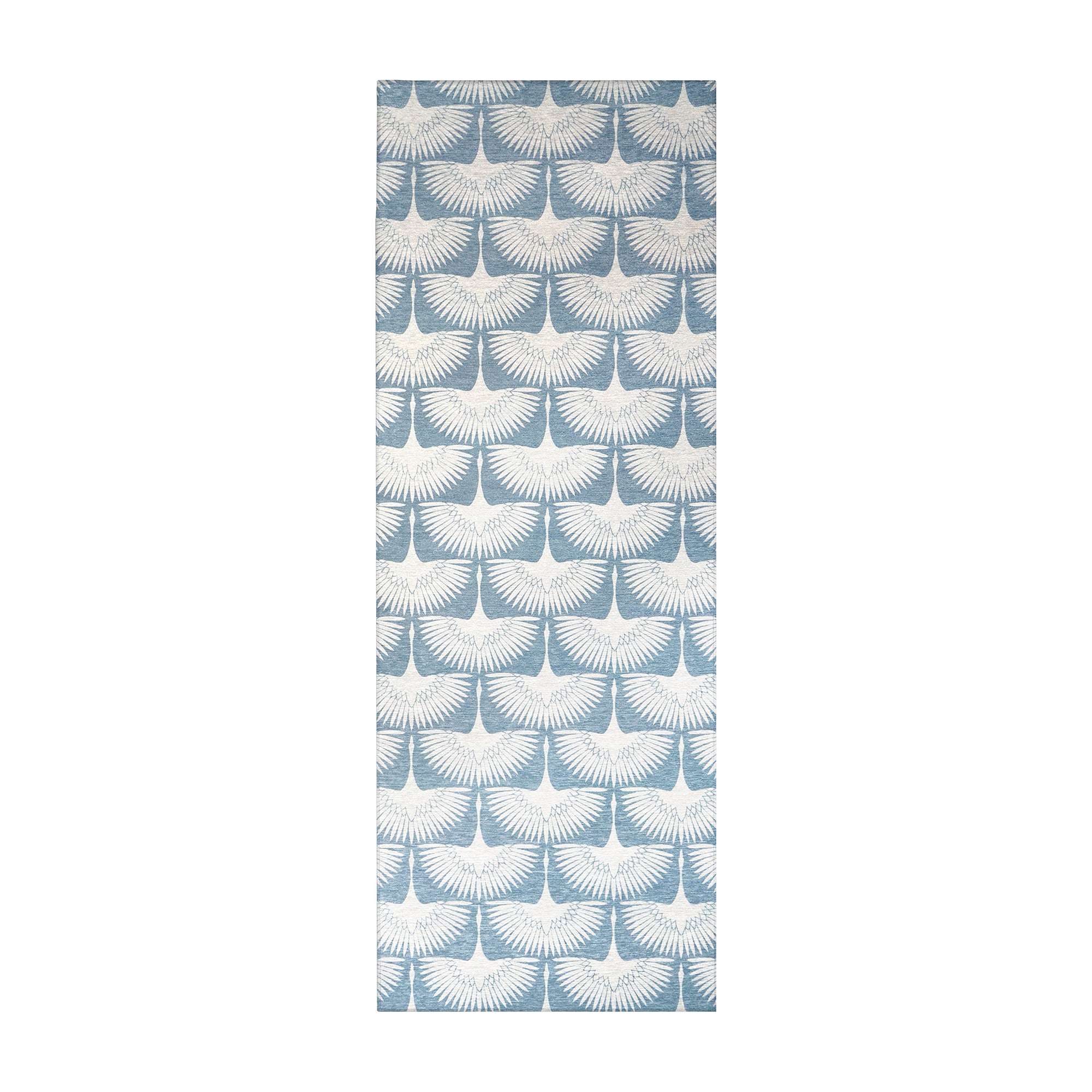 Flock Colfax Blue Washable Rug