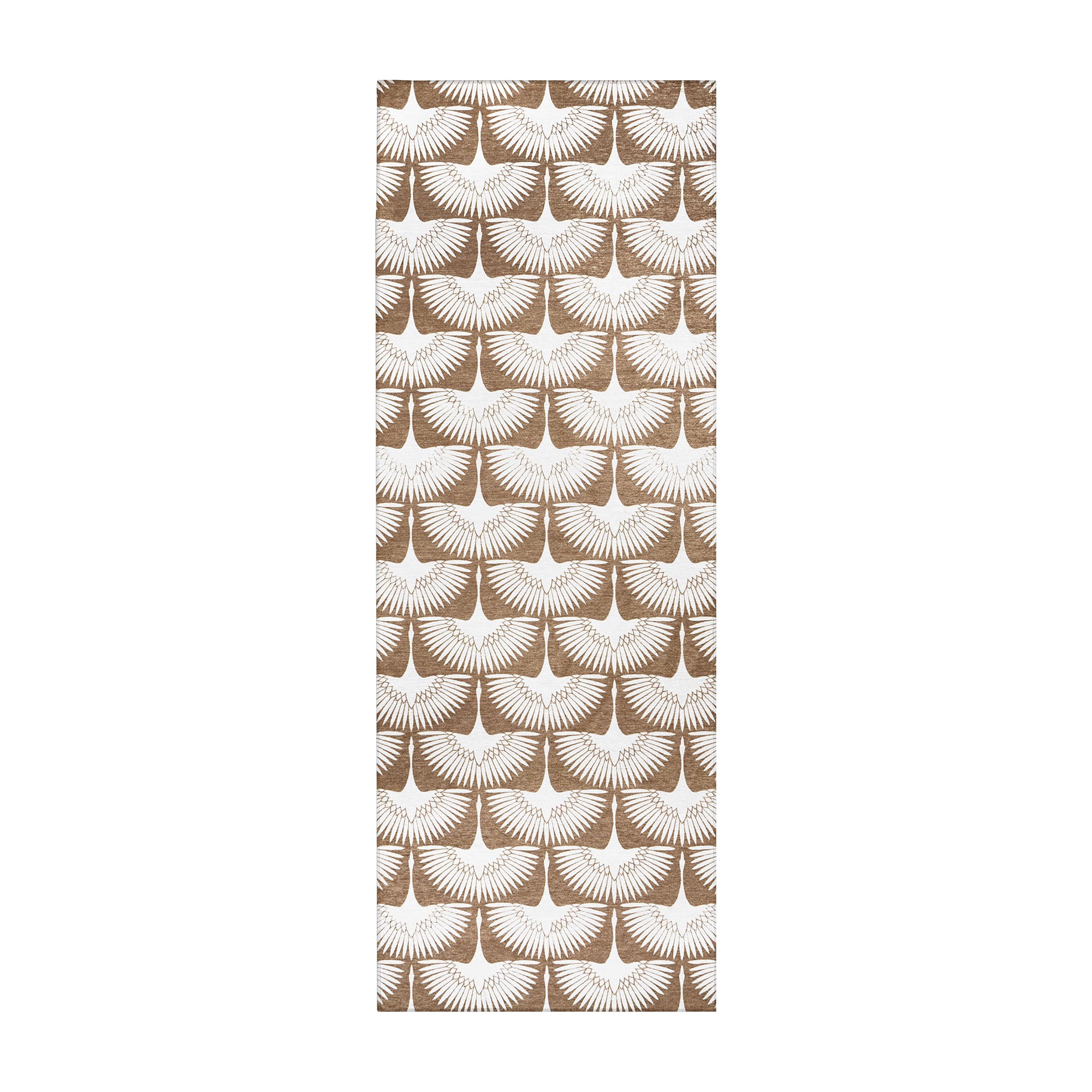 Flock Camel Washable Rug