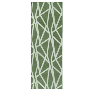 Intersections Juniper Green Washable Rug