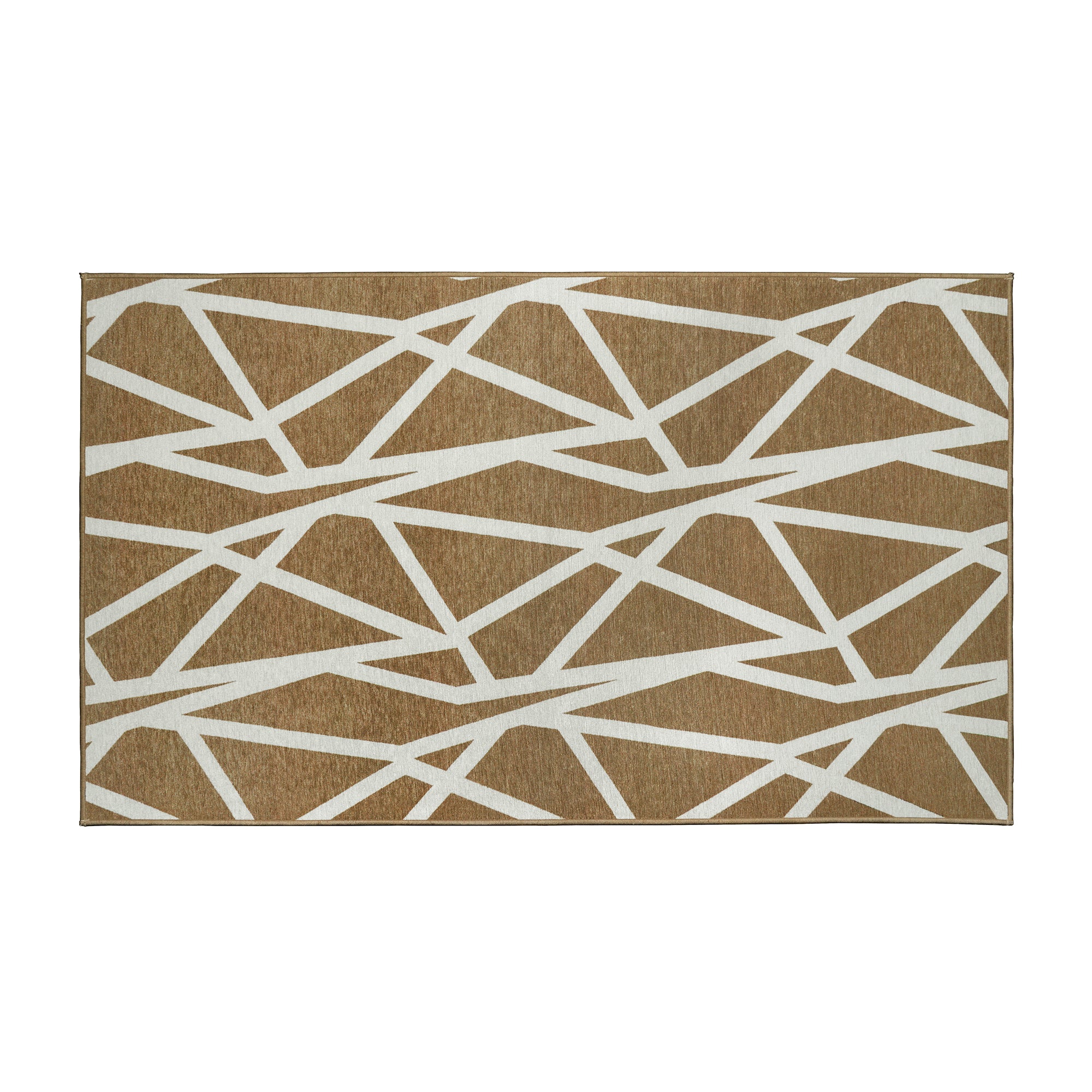 Intersections Camel Washable Rug