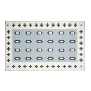 Nordic Weave Cool Grey Washable Rug