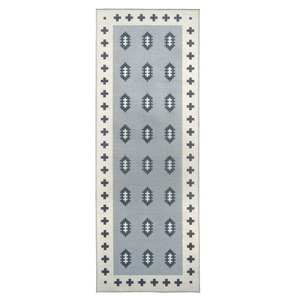 Nordic Weave Cool Grey Washable Rug