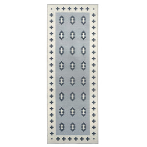 Nordic Weave Cool Grey Washable Rug