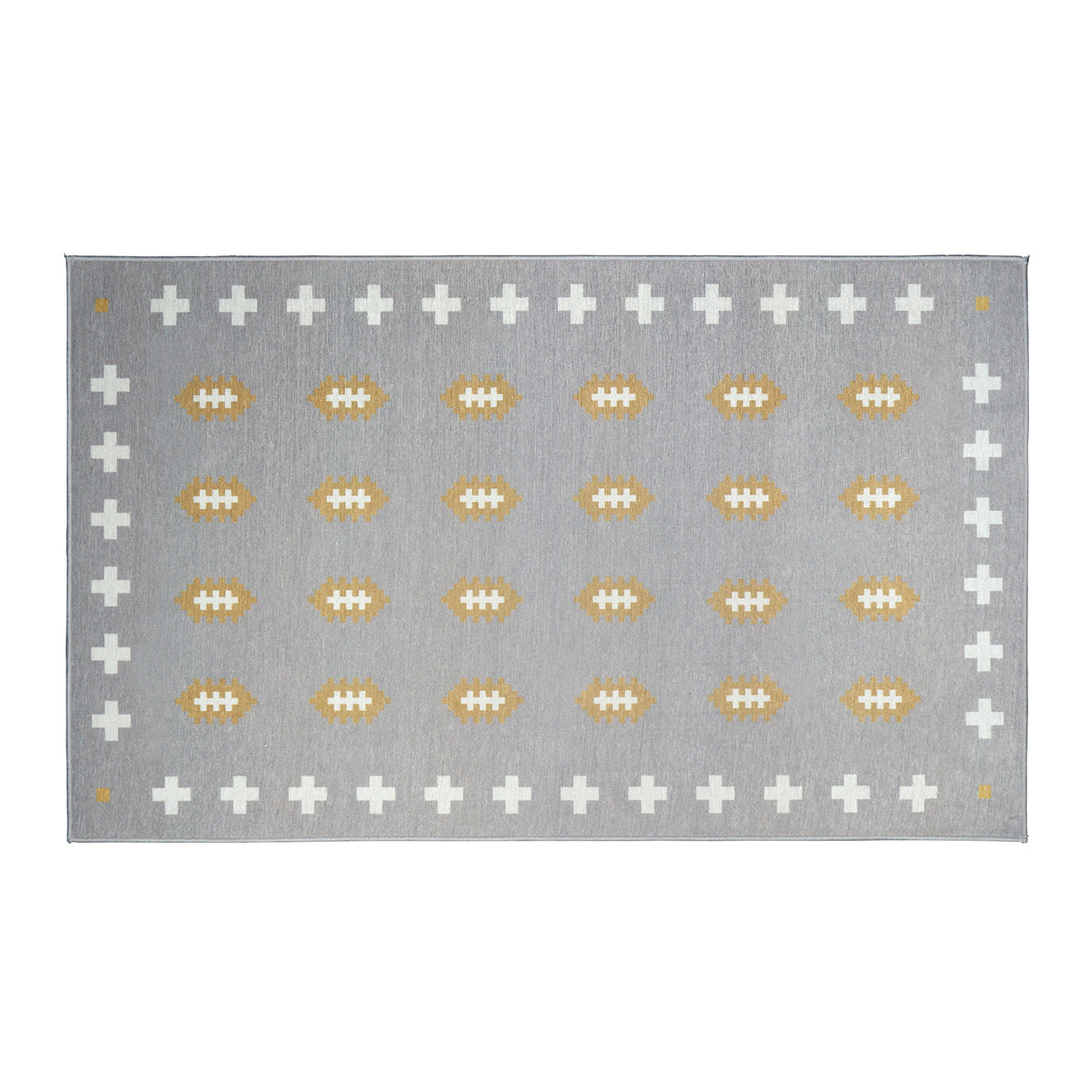 Nordic Weave Mushroom Washable Rug