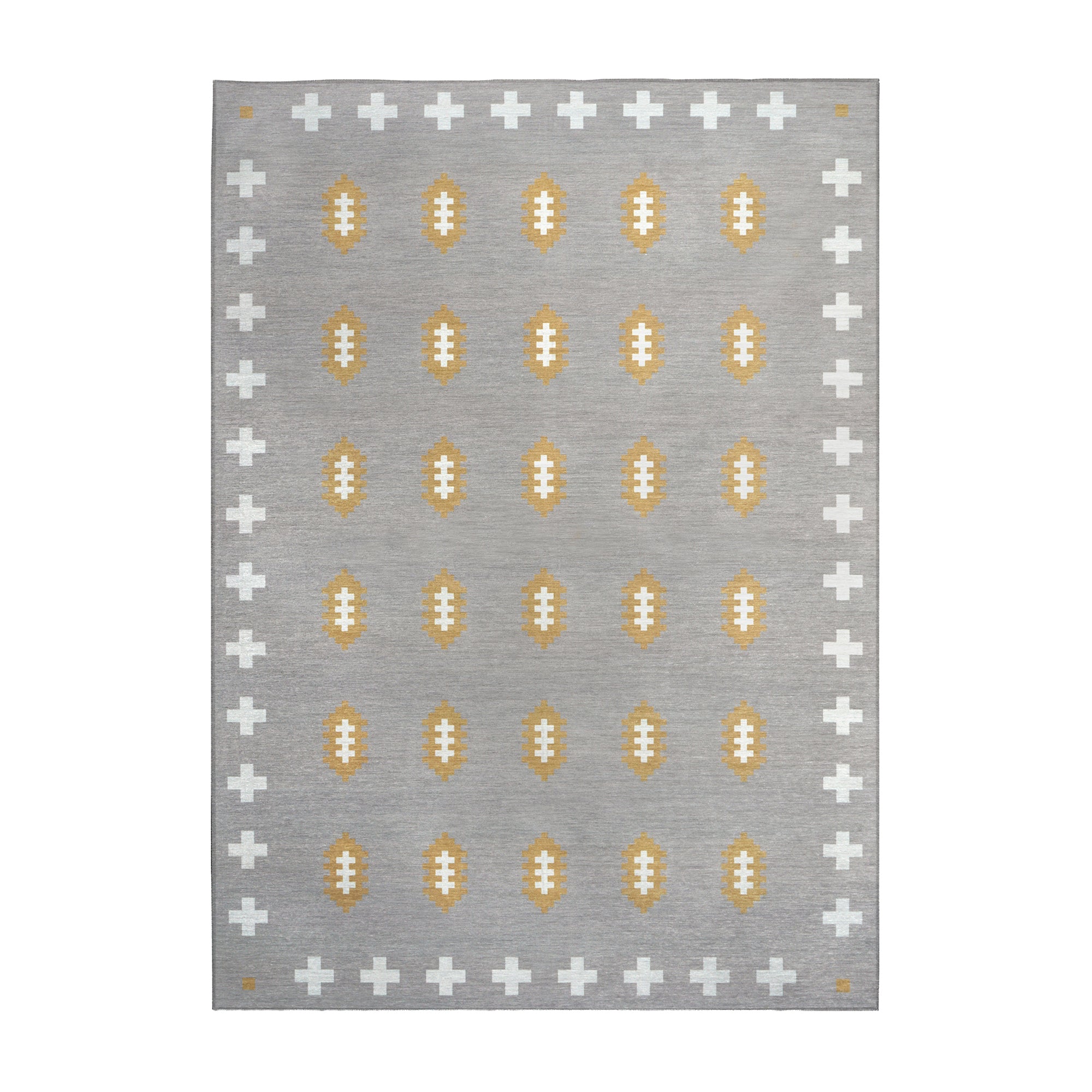Nordic Weave Mushroom Bathroom Washable Rug