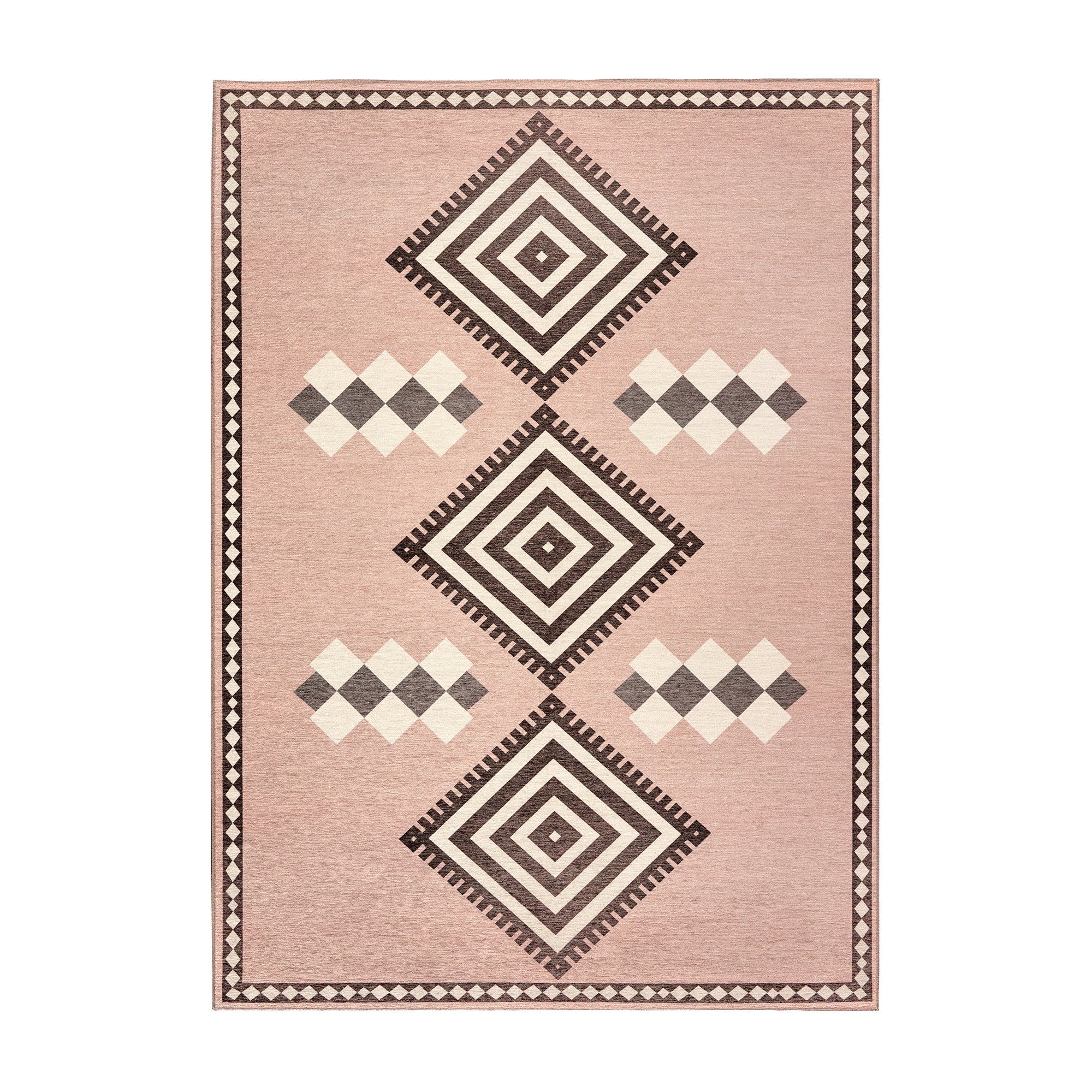 Kilim Kiki Petal Pink Kitchen Washable Rug