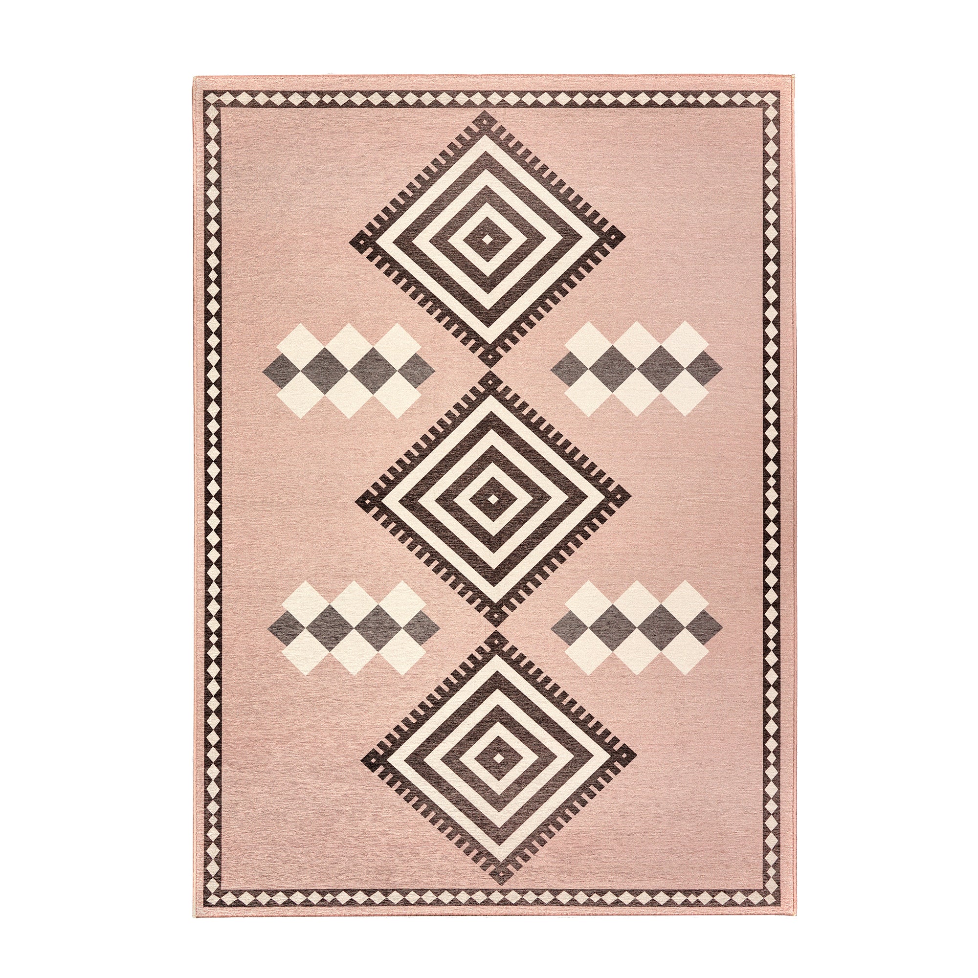 Kilim Kiki Petal Pink Washable Rug