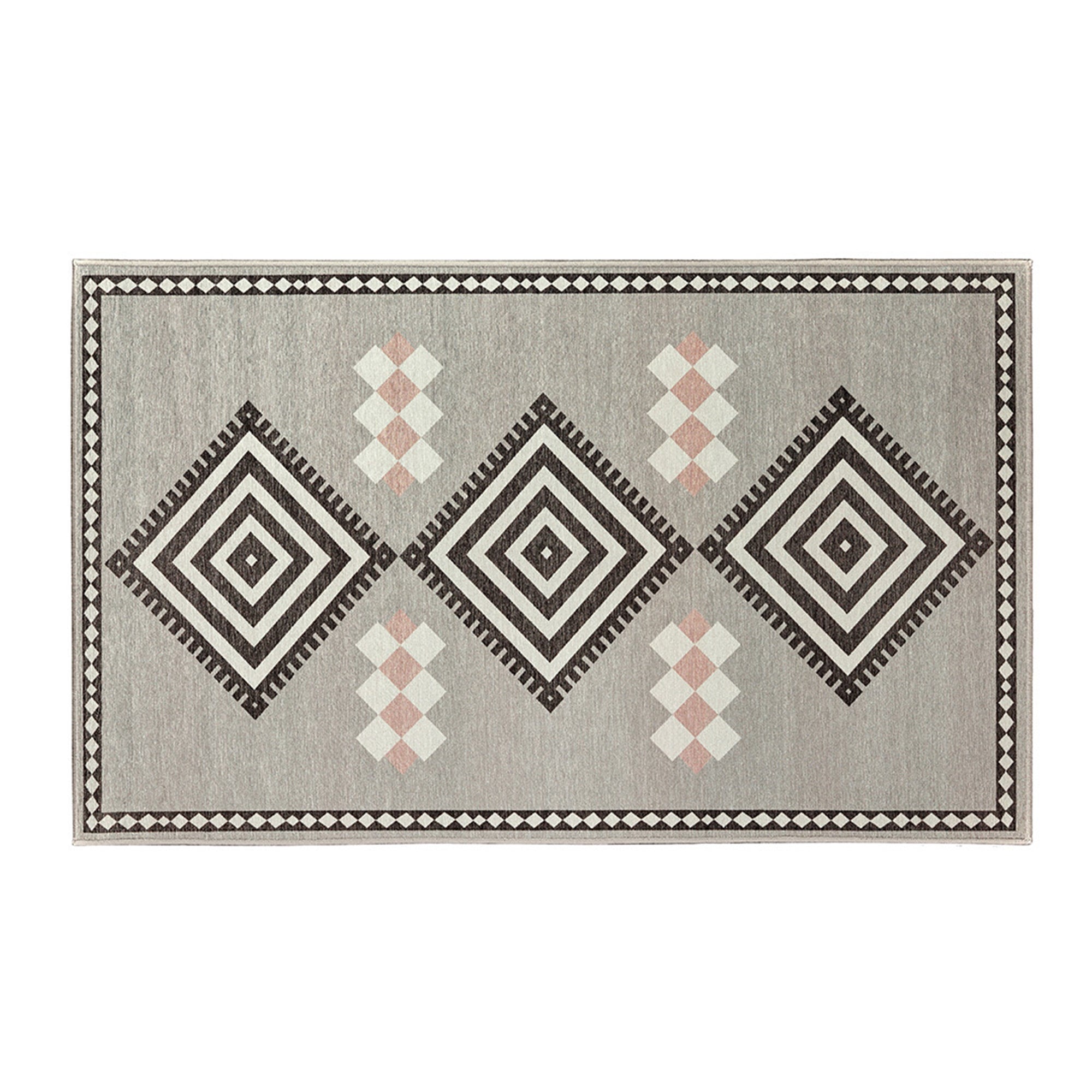 Kilim Kiki Mushroom Kitchen Washable Rug