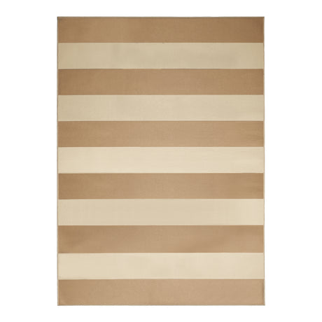 Jute Anika Striped Washable Rug 5'x7'