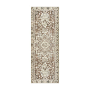 Parviz Brown Washable Rug