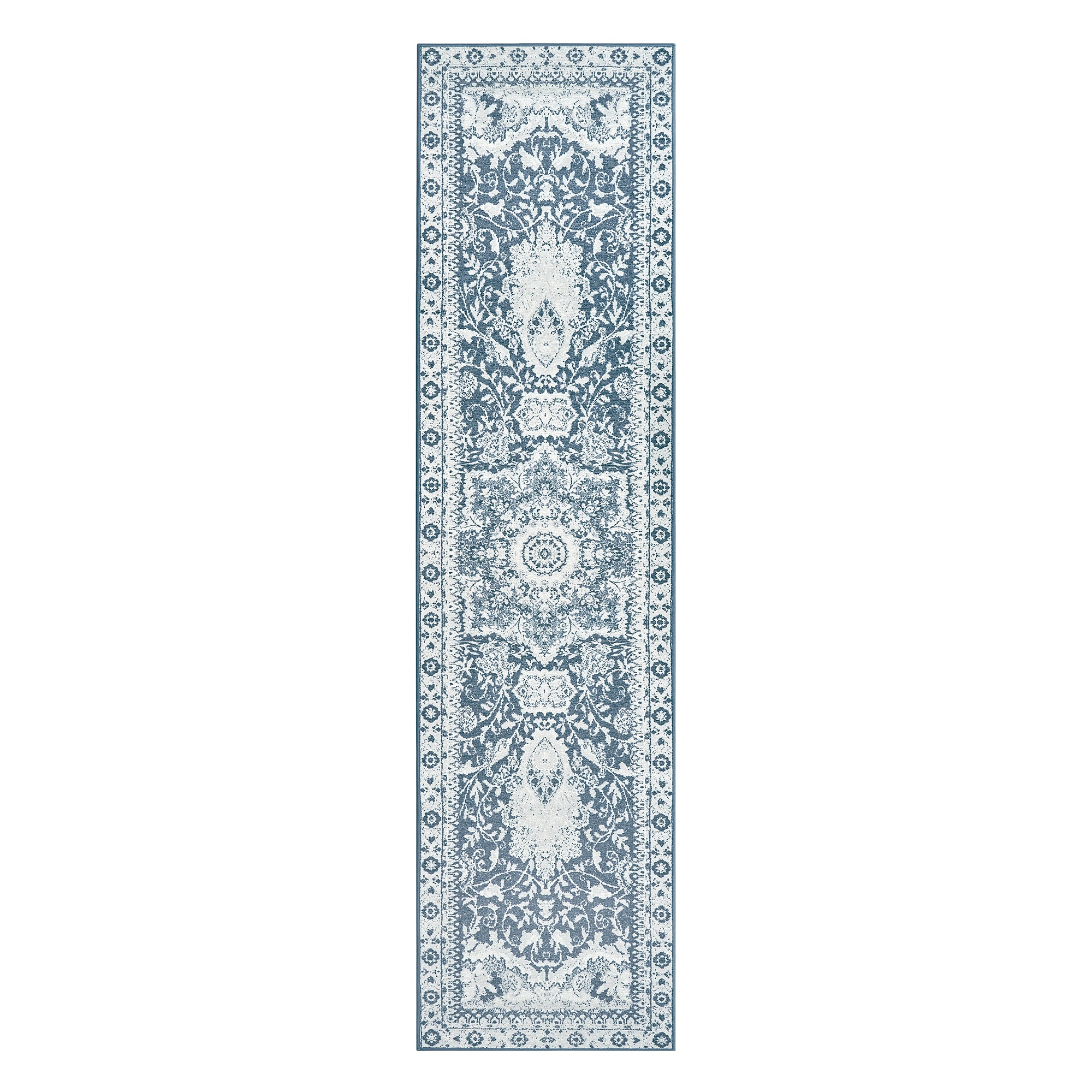 Parviz Blue Washable Rug