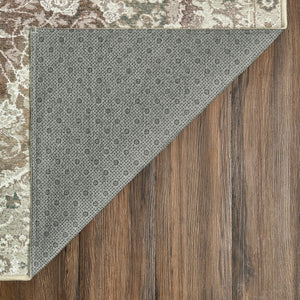 Parviz Brown Washable Rug