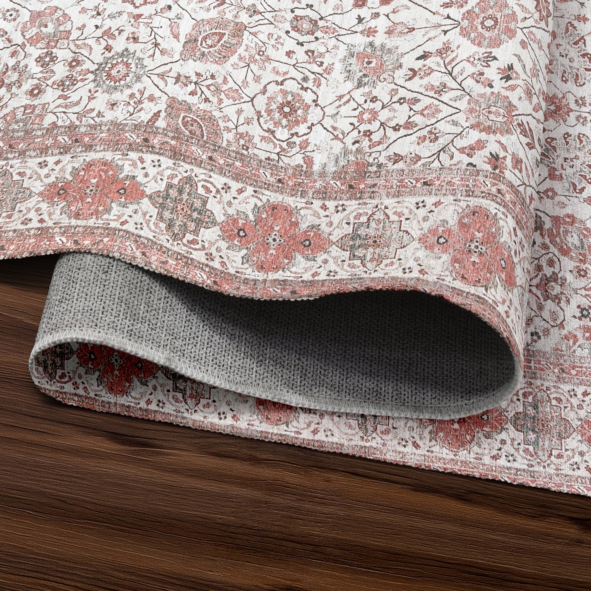 Lerik Multicolor Washable Rug