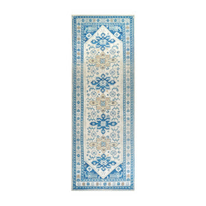 Saraz Blue Washable Rug