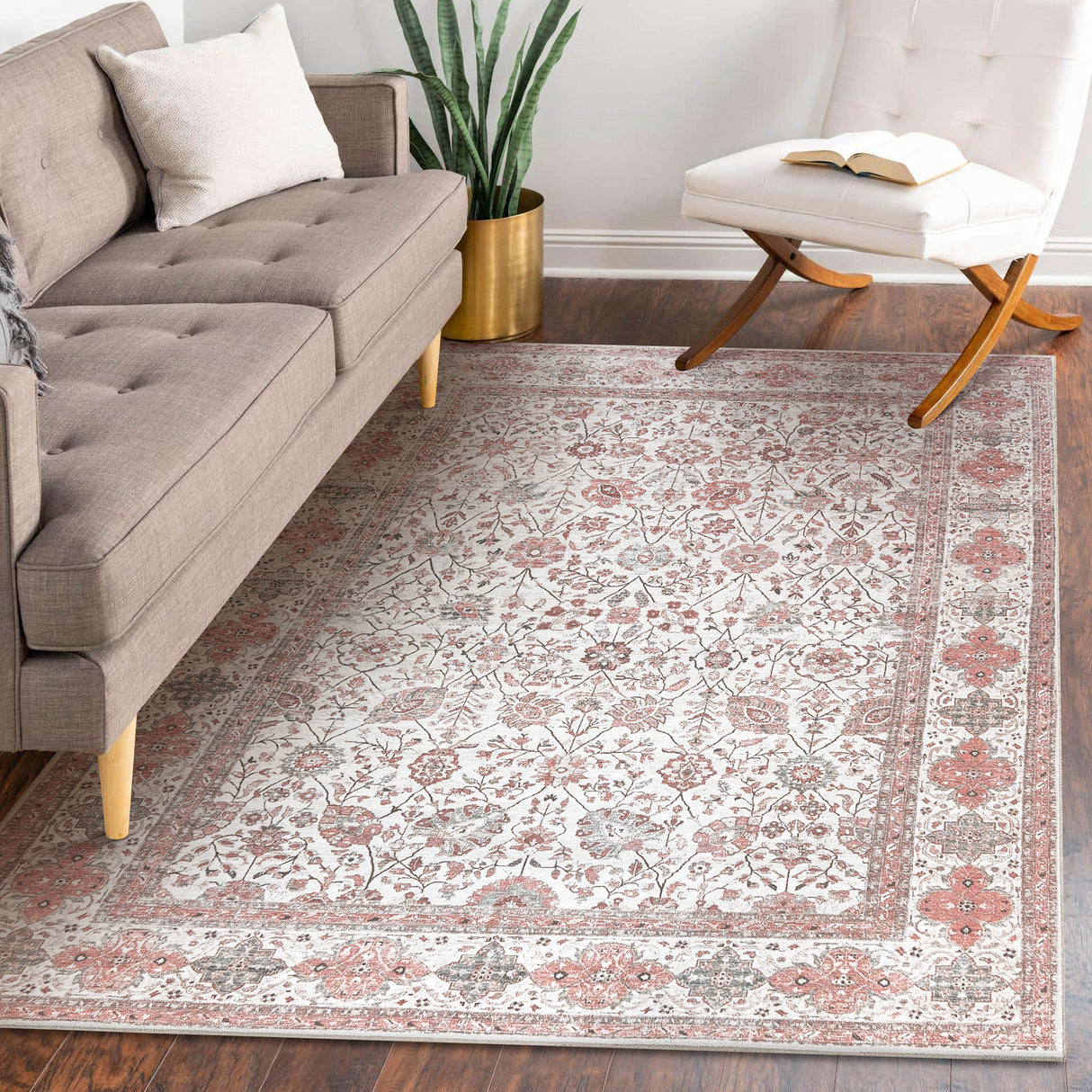 Lerik Multicolor Washable Rug