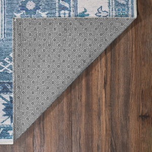 Shary Blue Washable Rug