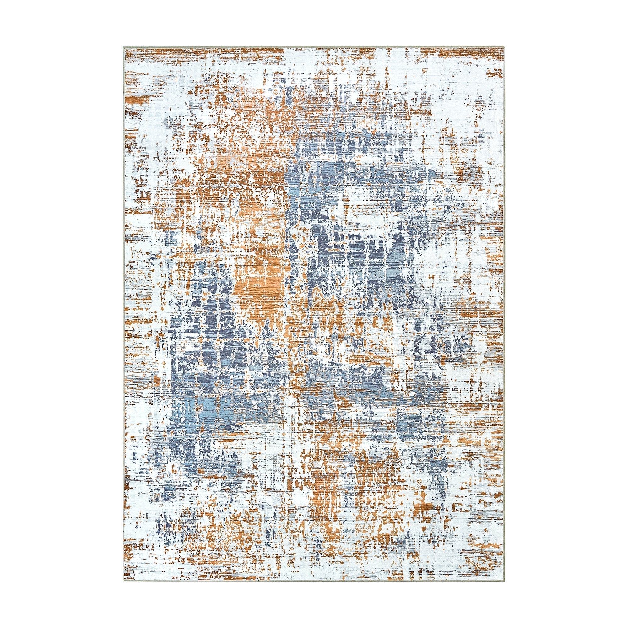 Aurora Abstract Multicolor Bedroom Washble Rug
