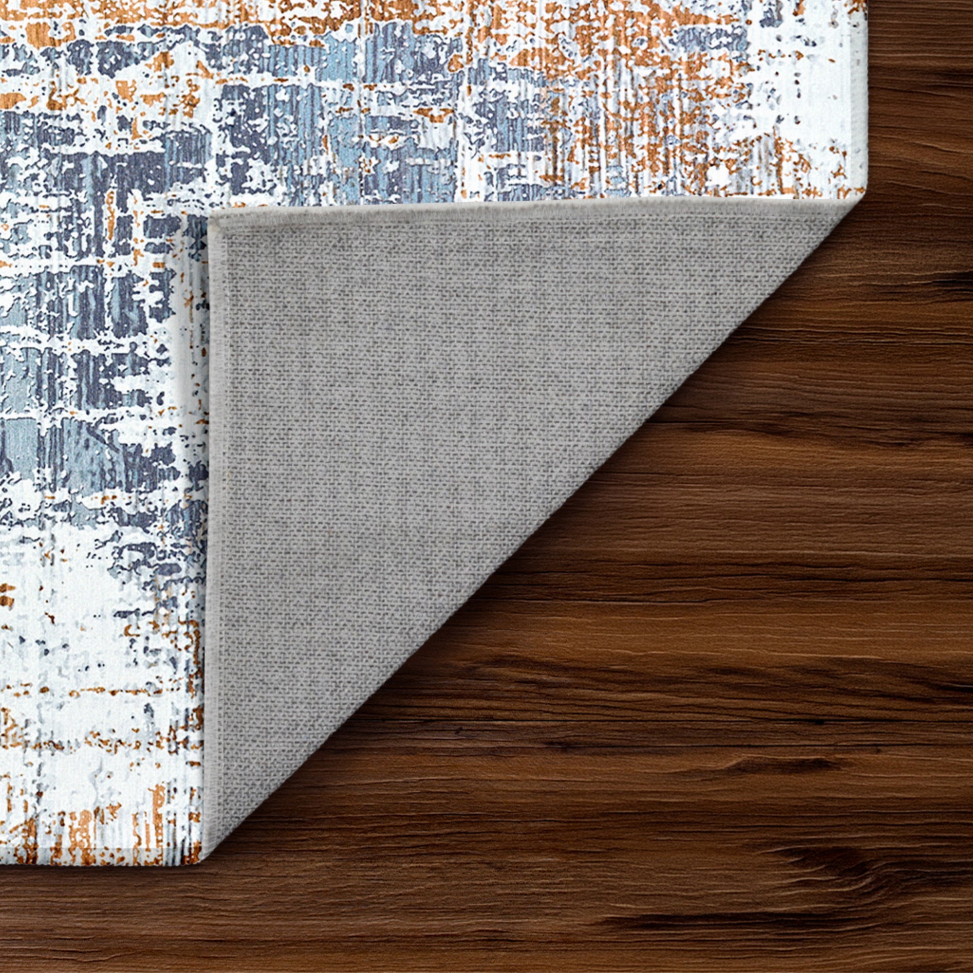 Aurora Abstract Multicolor Washable Rug