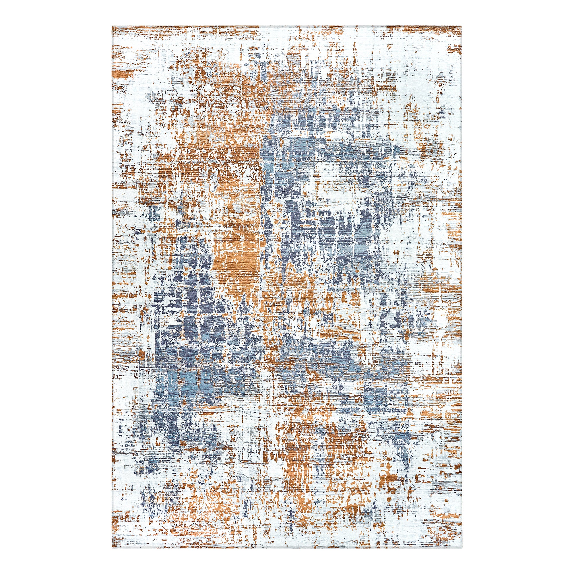 Aurora Abstract Multicolor Bedroom Washable Rug