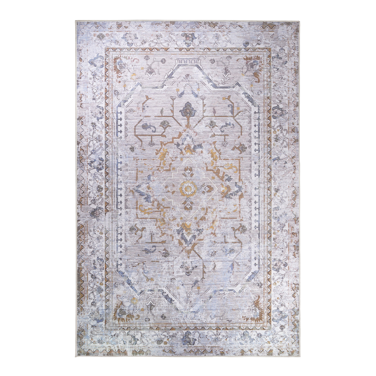 Sofia Neutral Washable Rug