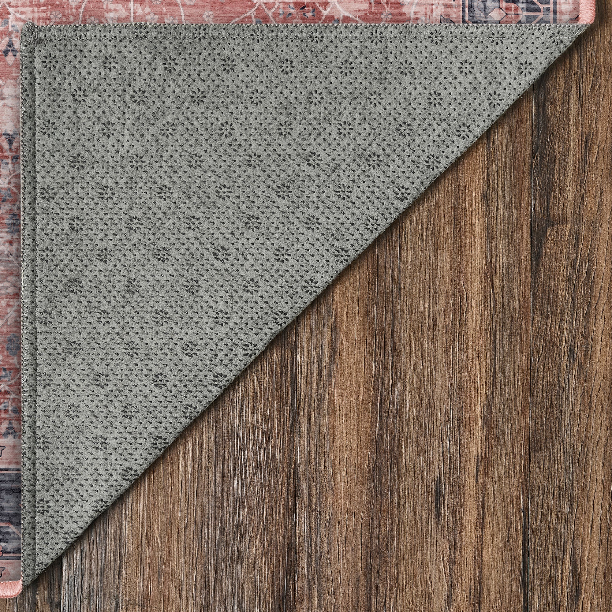 Sylvan Moor Garnet Bathroom Machine Washable Rug