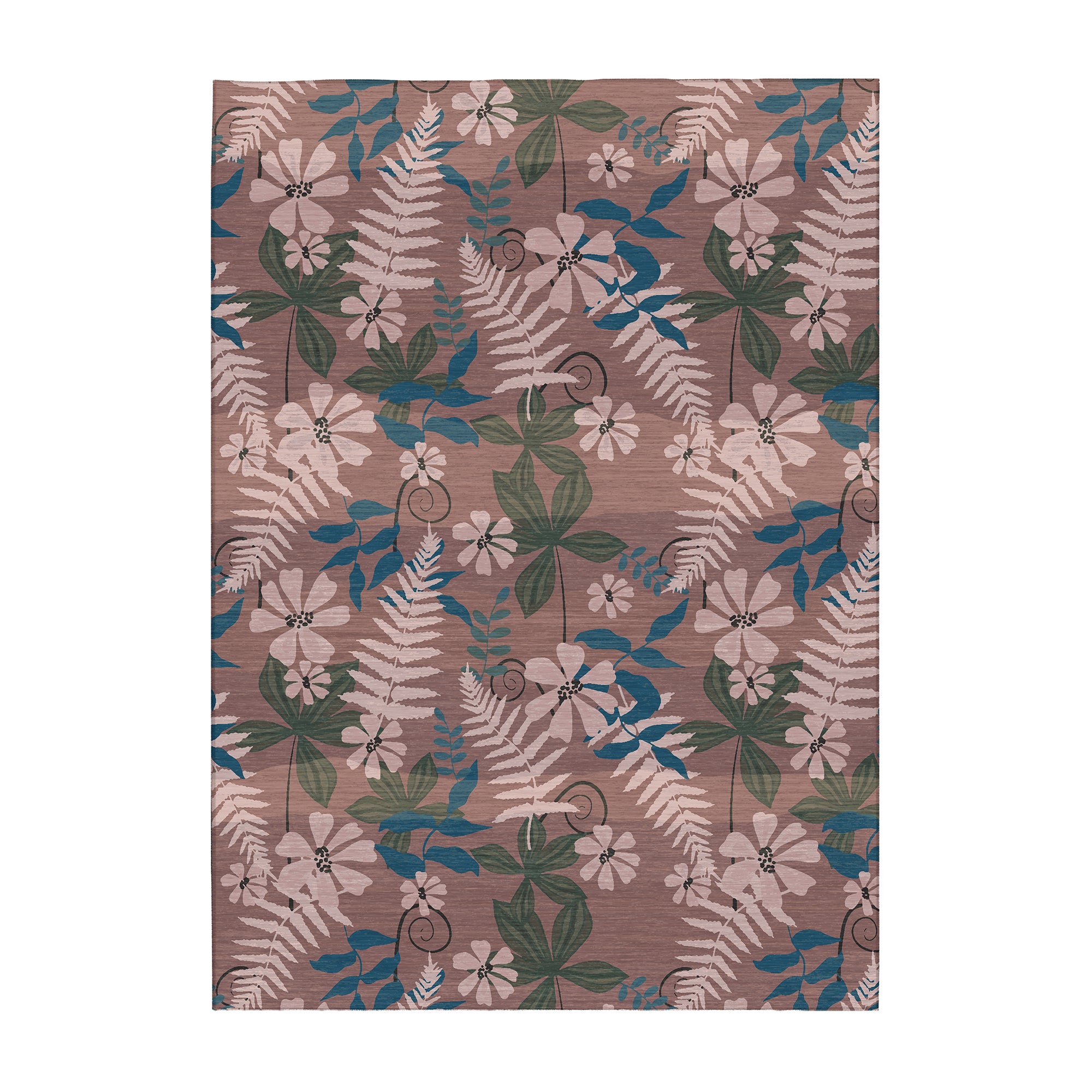 Florentina Bloom Machine Washable Rug
