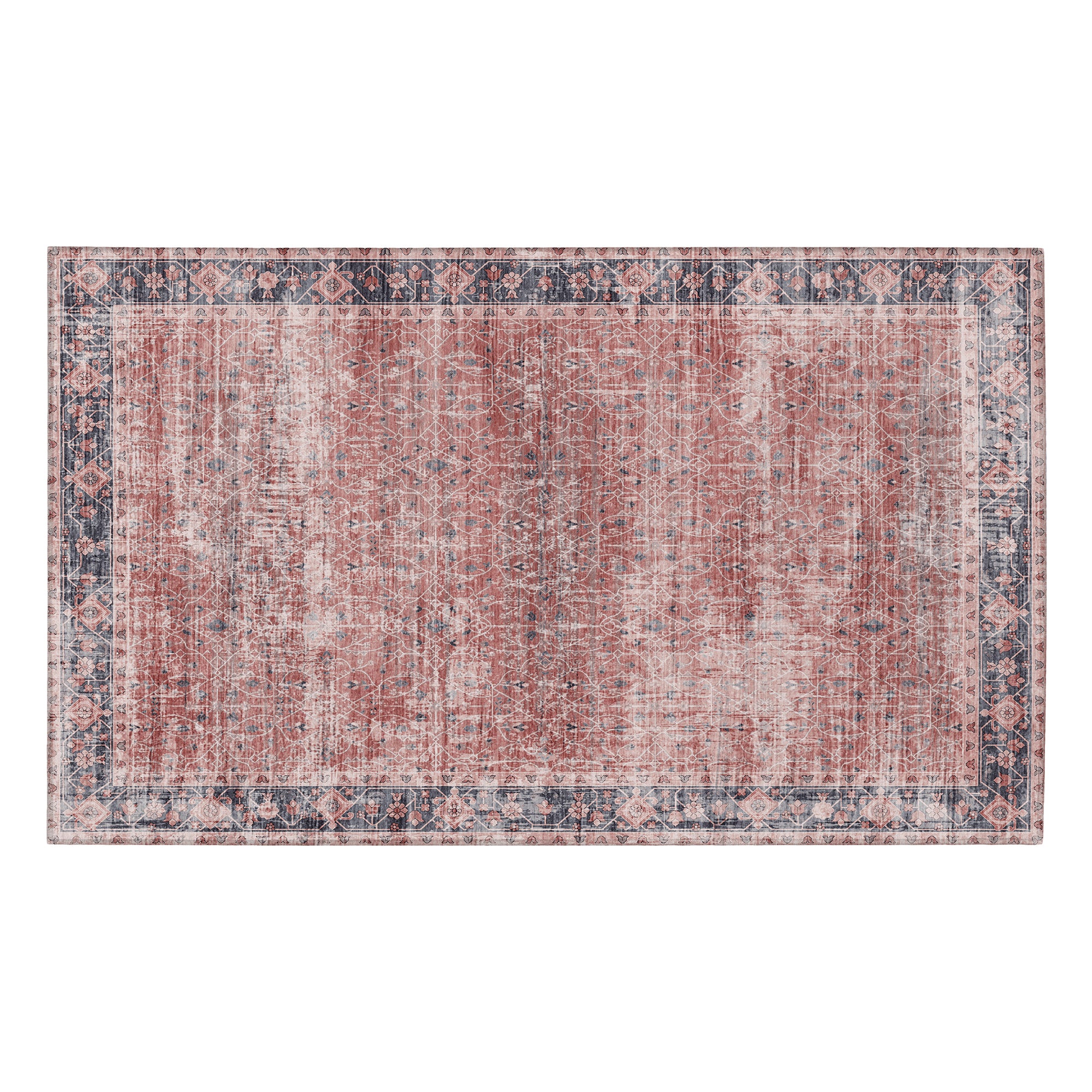 Sylvan Moor Garnet Machine Washable Rug