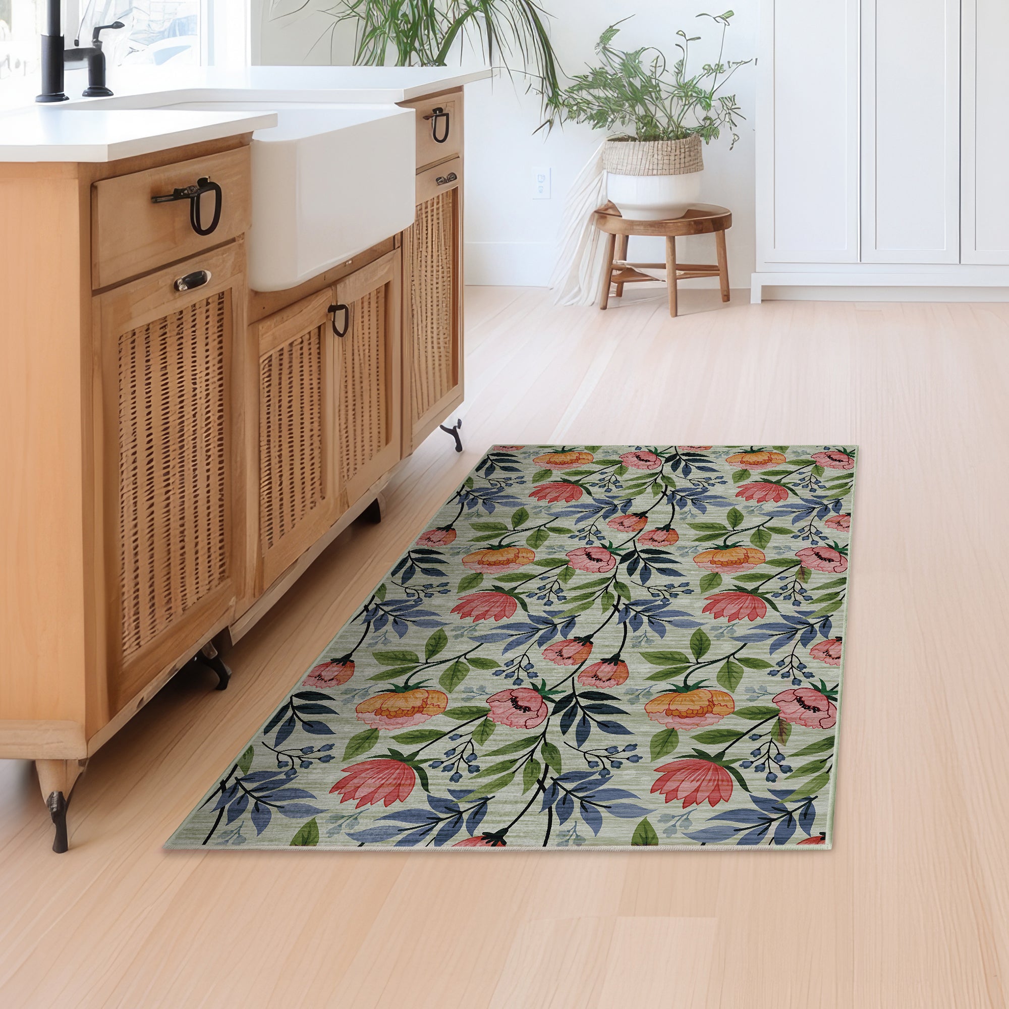 Marisol Gardenia Machine Washable Rug