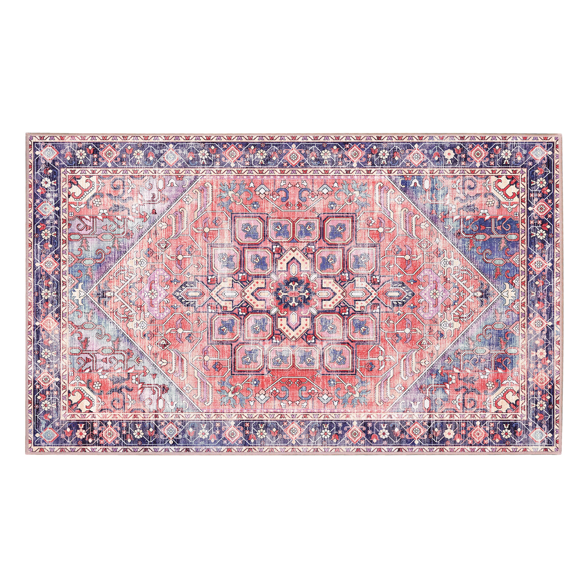 Seraphina Multicolor Machine Washable Rug