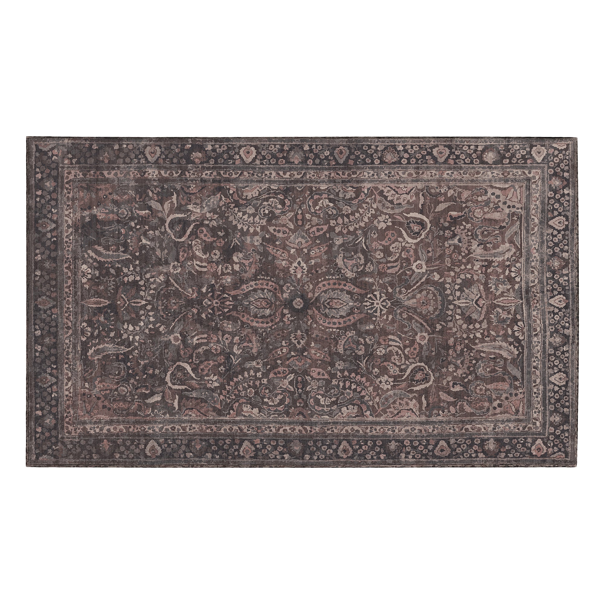 Oriana Ember Machine Washable Rug