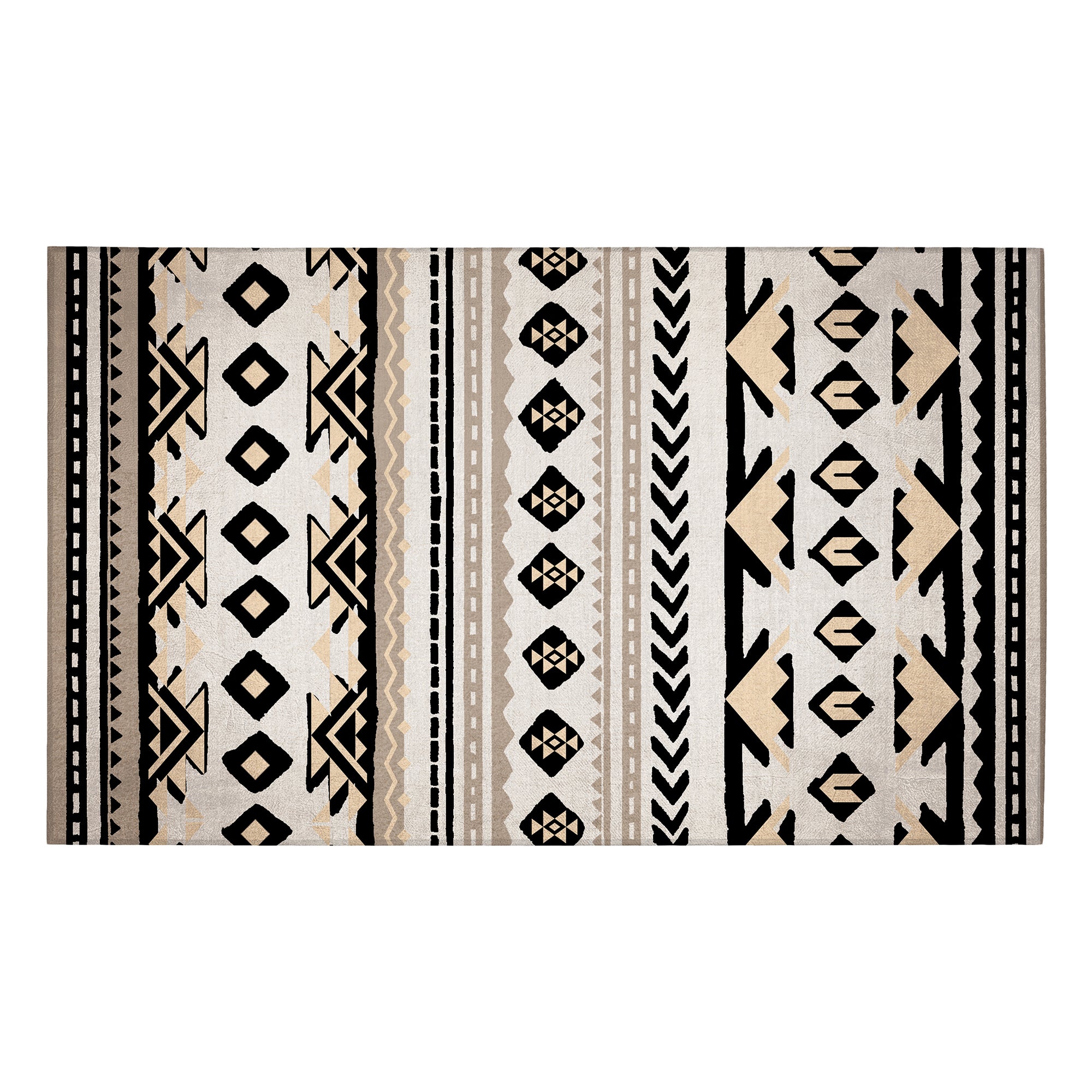 Harper Tribal Sand Machine Washable Rug