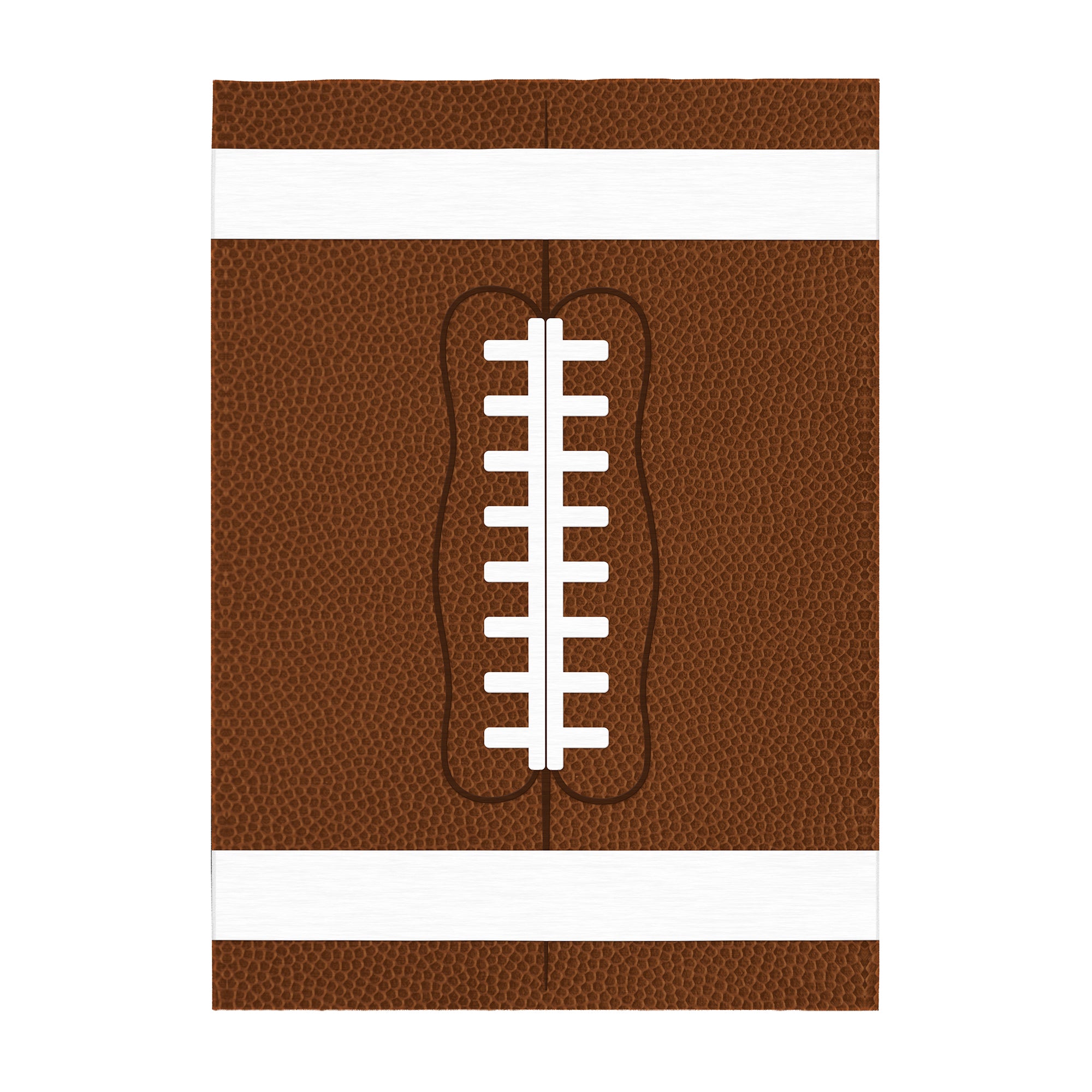 Football Machine Washable Rug