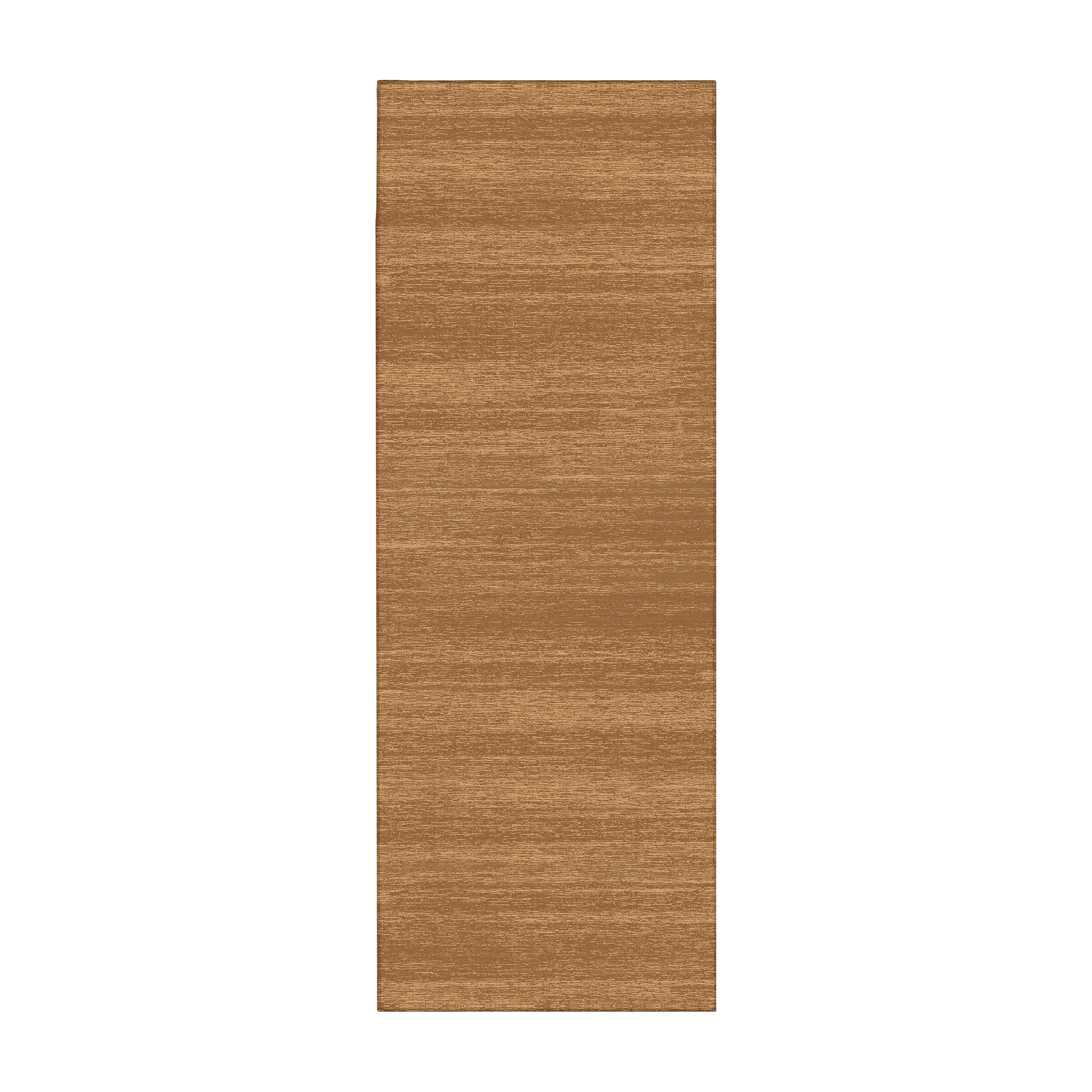 Solid camel runner rug 2.5x7 machine washable non slip low pile hallway rug warm neutral carpet