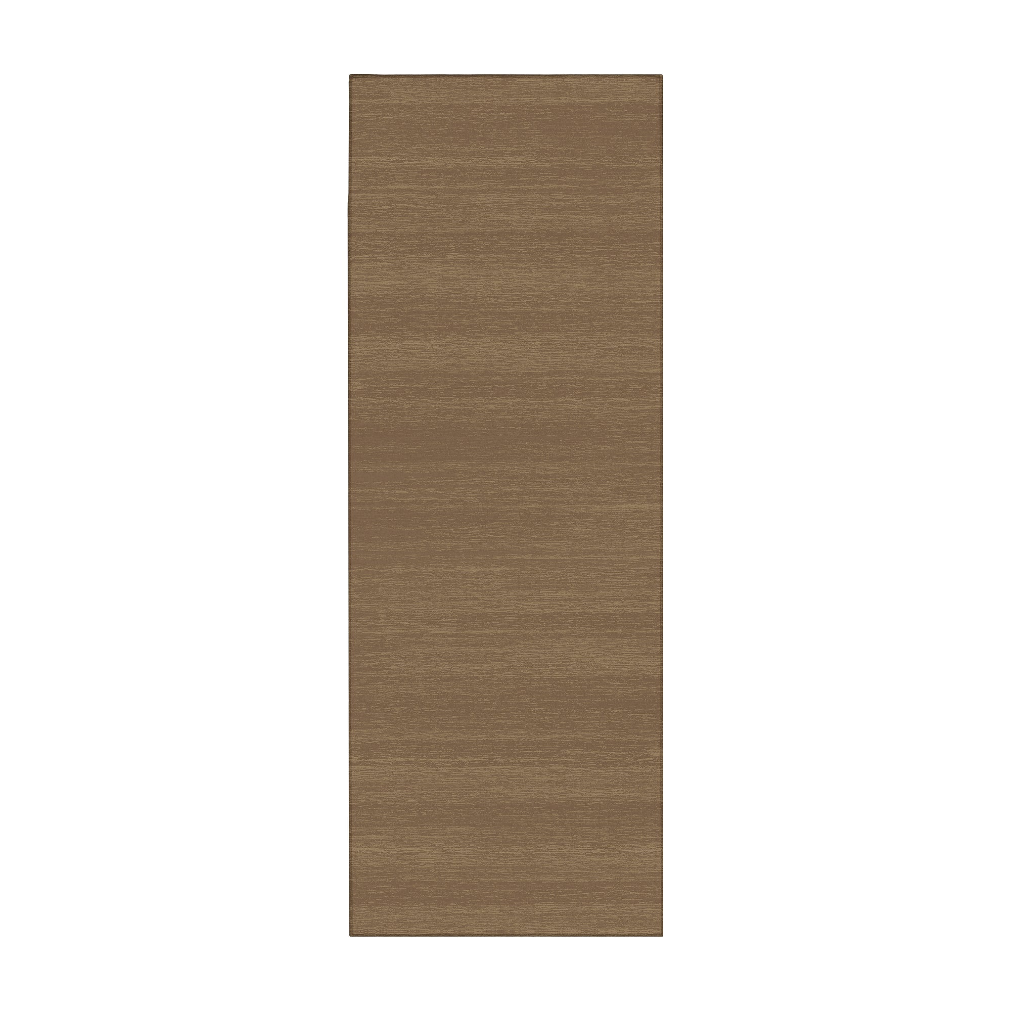 Solid taupe runner rug 2.5x7 machine washable non slip low pile hallway rug neutral beige carpet