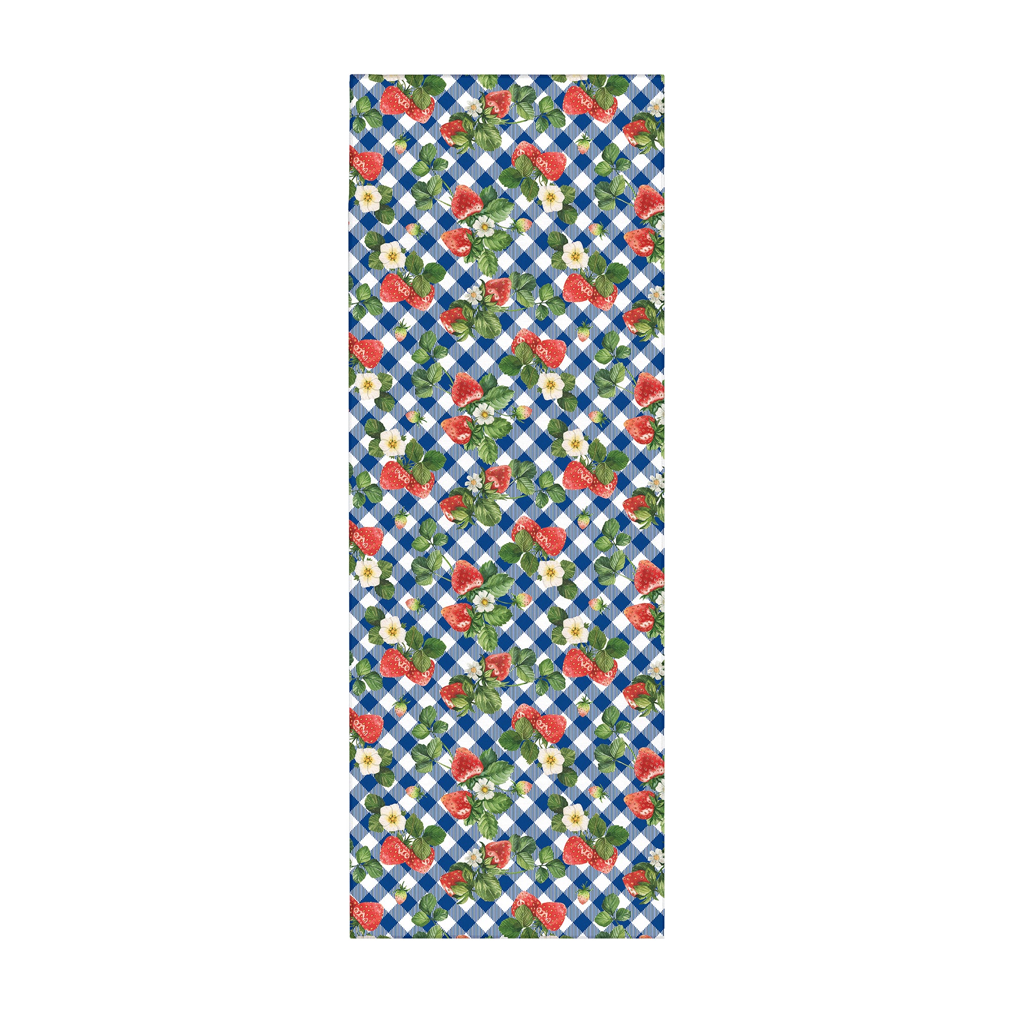 Berry Pattern Multicolored Machine Washable Rug