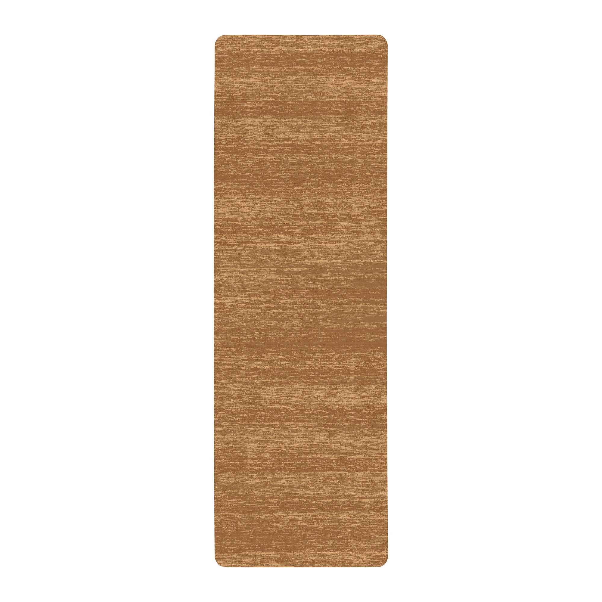 Solid camel washable anti fatigue yoga mat non slip 28x72 fitness mat brown comfort mat for home gym standing desk and exercise