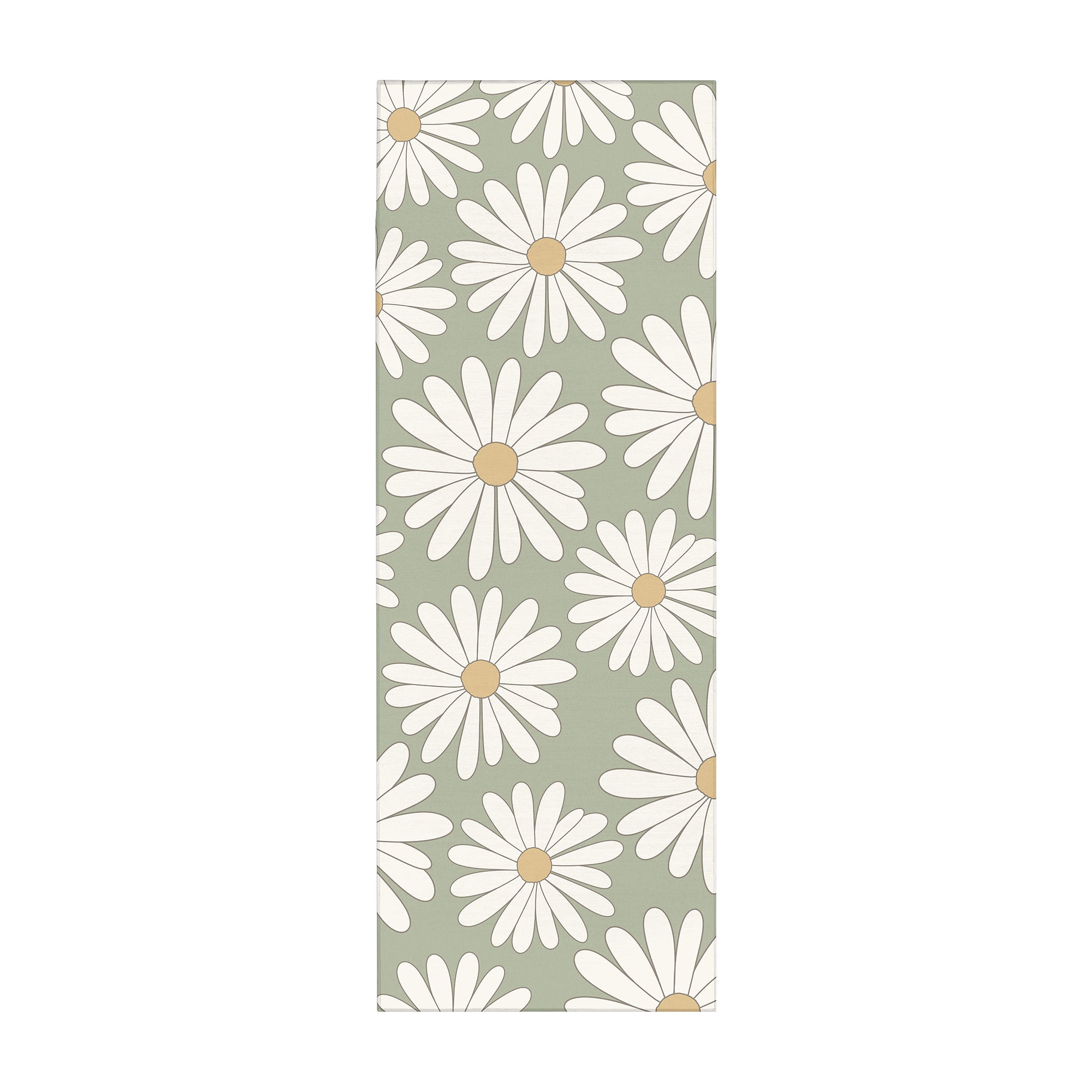Ayla Daisies Machine Washable Rug