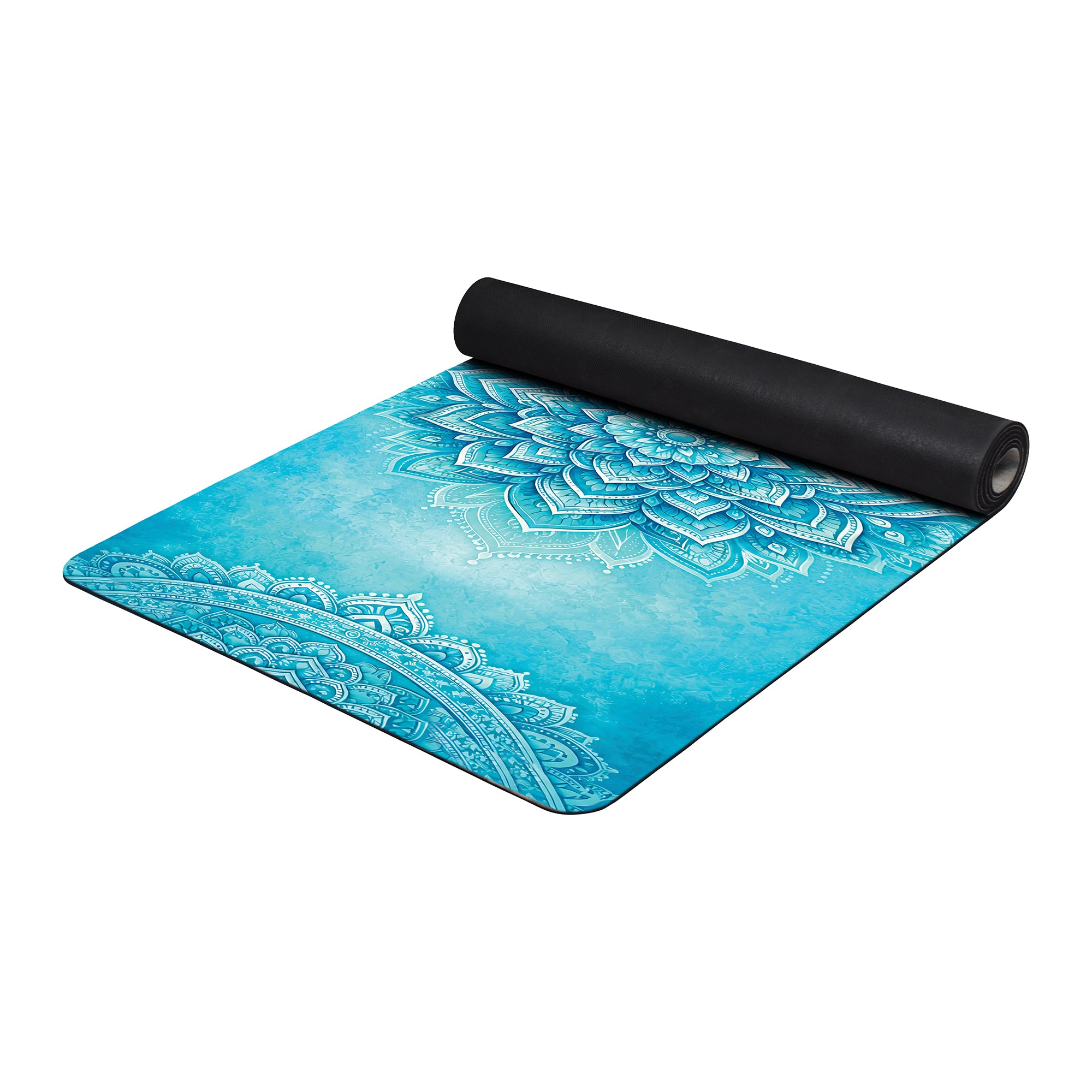 Mandala Aqua 71x27 Anti-Fatigue Washable Yoga Mat
