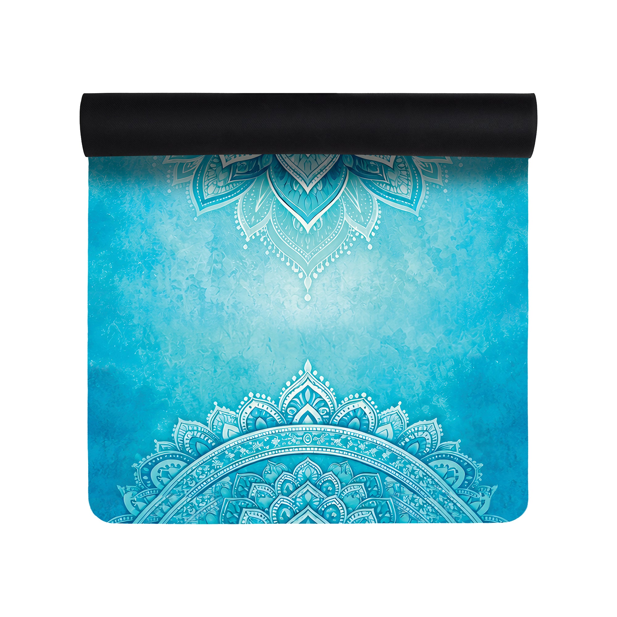 Mandala Aqua 71x27 Anti-Fatigue Washable Yoga Mat