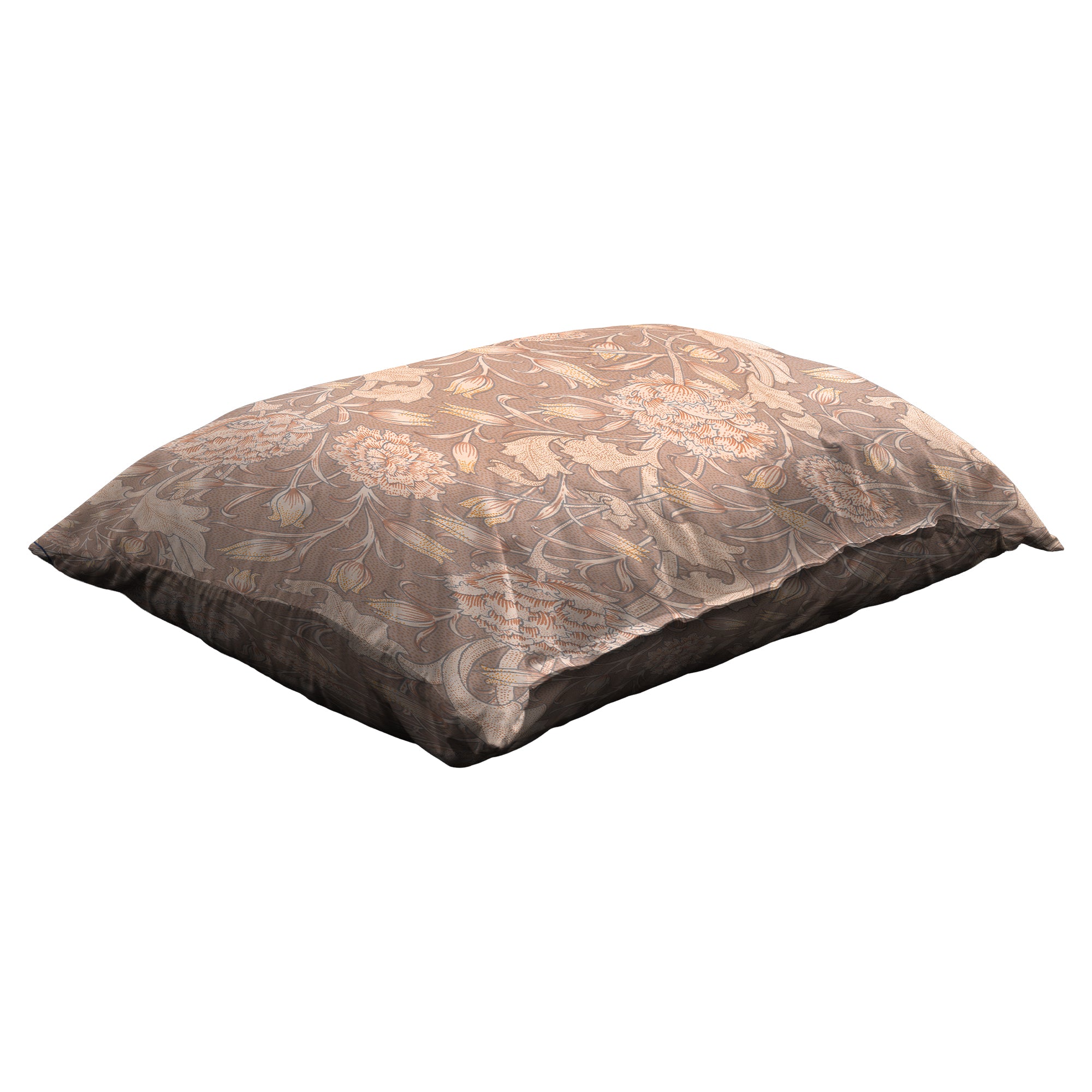 Kalini Floral Natural Doggy Bed Pillow Washable Pet Bed