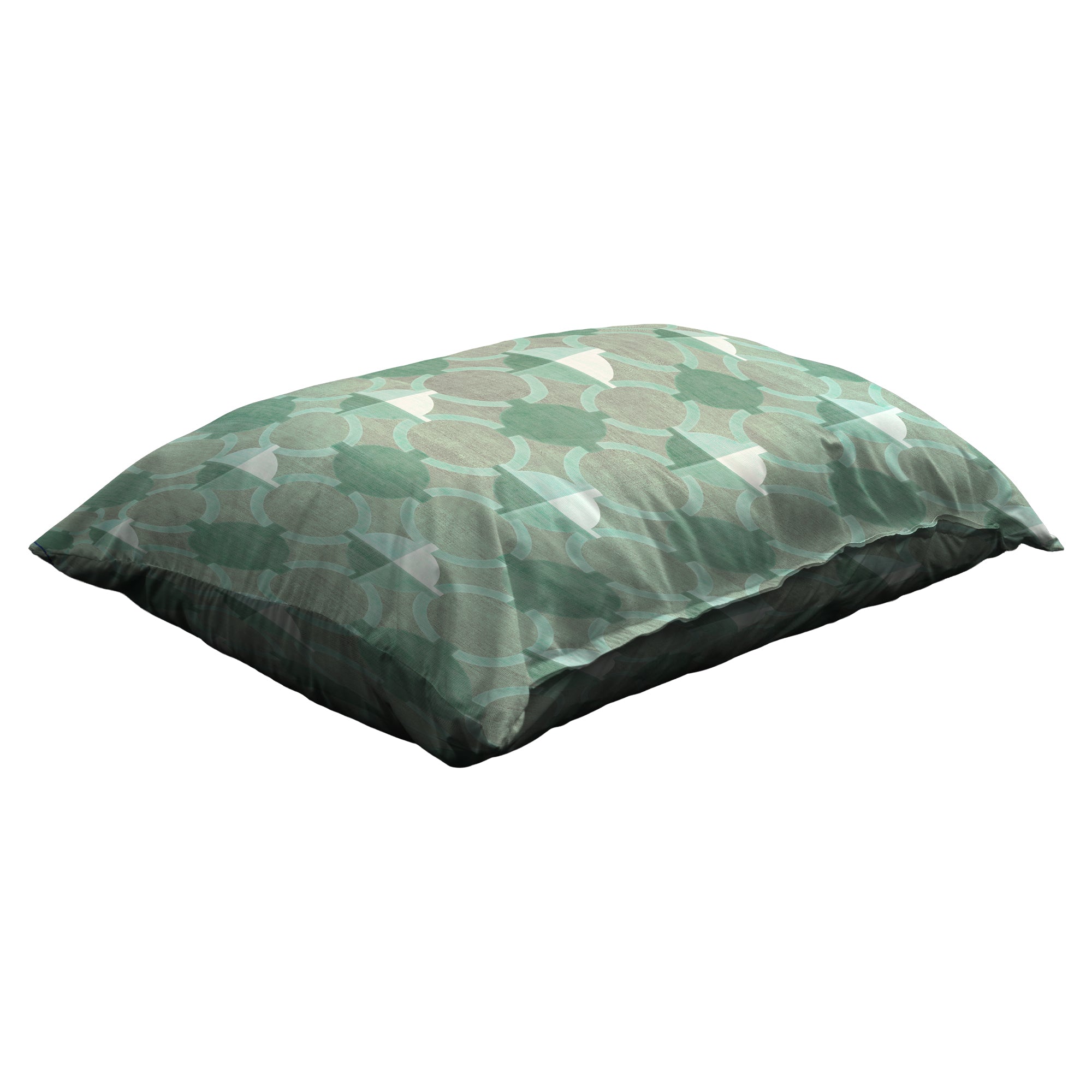 Dula Light Sage Green Doggy Bed Pillow Washable Pet Bed