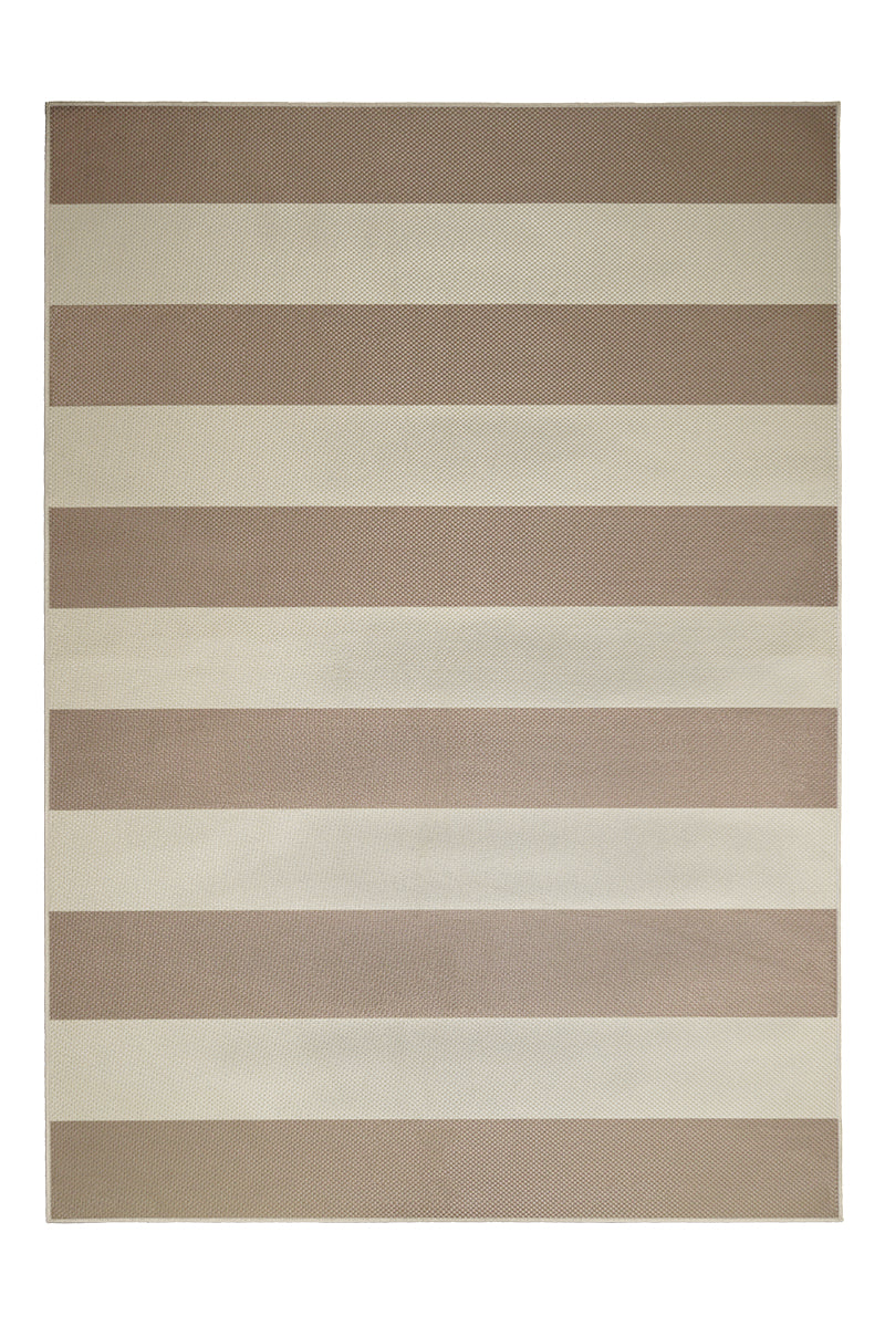 Jute Anika Striped Washable Rug 5'x7'