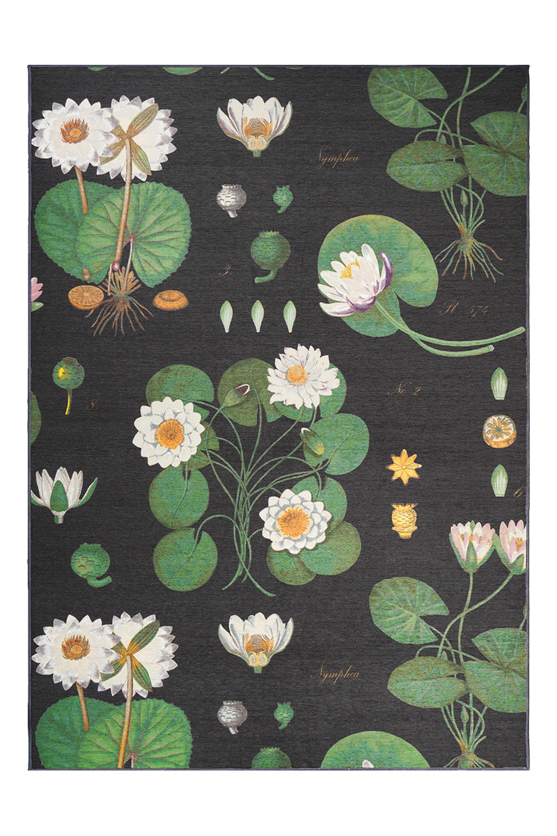 Lotus Kettle Multicolor Washable Rug