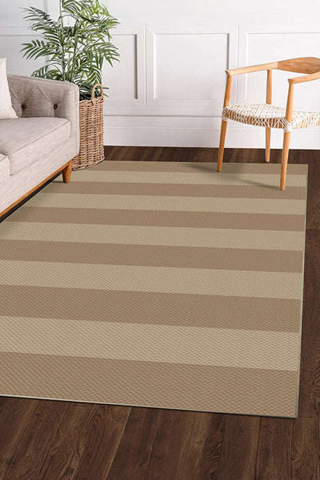 Jute Anika Striped Washable Rug 5'x7'