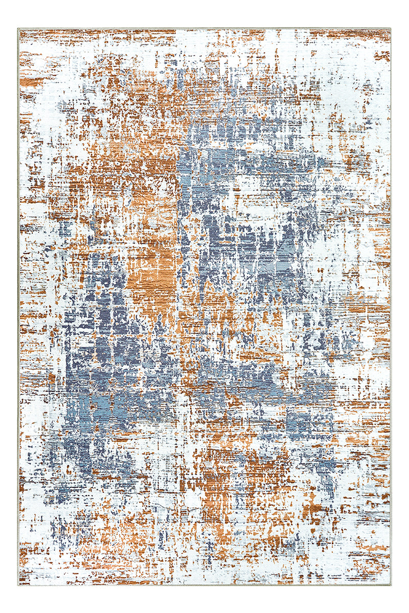 Aurora Abstract Multicolor Washable Rug